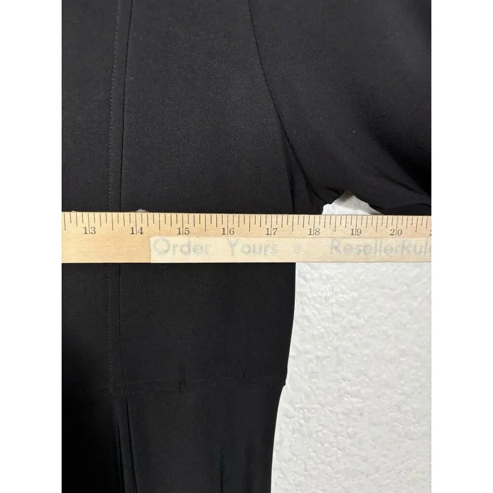 IC by Connie K‎ Mini Dress Tunic Womens Medium Black Polyester Blend